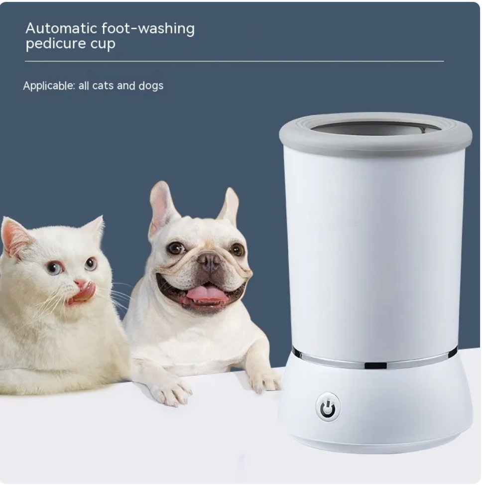 Limpia Patas Automático para Perros y Gatos – Silicona Suave