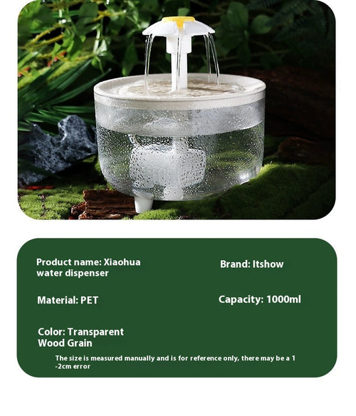 Fuente de Agua Automática para Gatos – 1000 ml con Calefacción