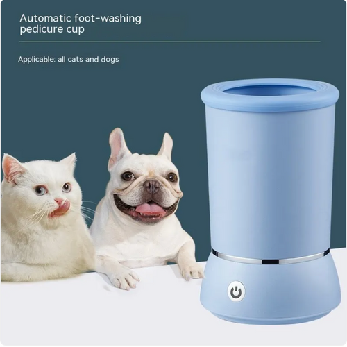 Limpia Patas Automático para Perros y Gatos – Silicona Suave
