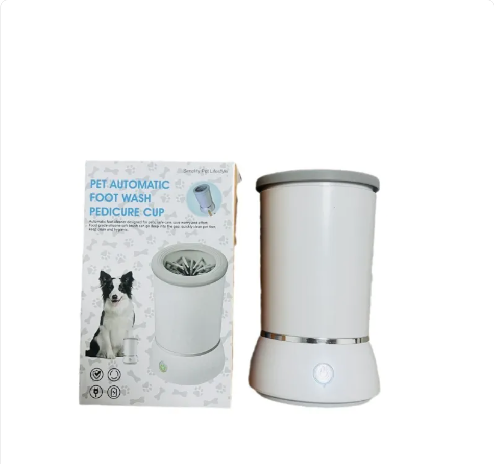 Limpia Patas Automático para Perros y Gatos – Silicona Suave